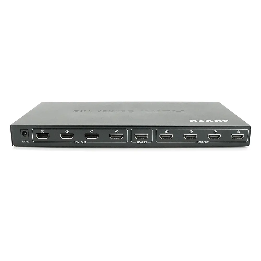 Активний HDMI спліттер Voltronic 1 => 8 портів, 4K X 2K, 1080р, 1,4 версія, Box - фото 4