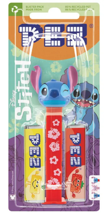 Диспенсер із цукерками Pez Lilo and Stitch Aloha Stitch 17г