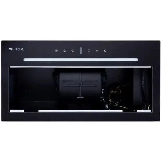 Витяжка вбудована Weilor PBSR 52301 Glass BL 1100 LED Strip - фото 5