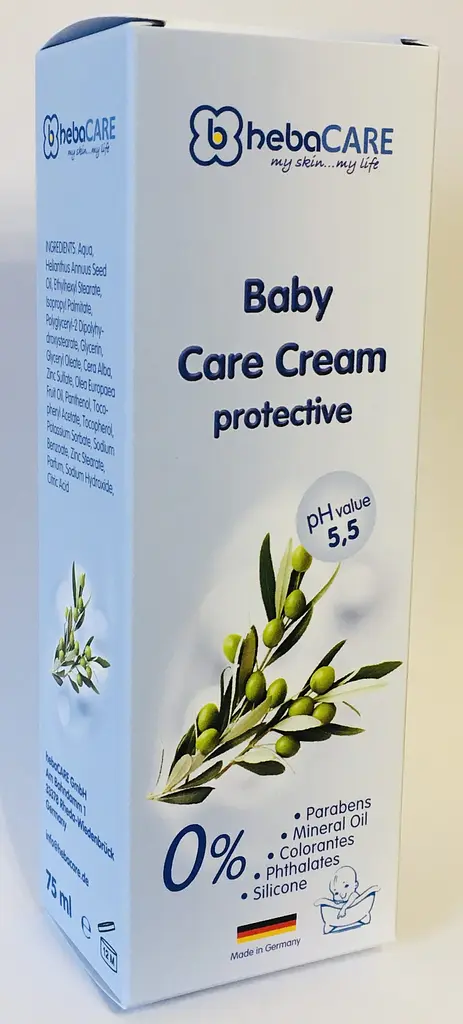 Детский крем для лица и тела HebaCARE защитный, 75 мл - фото 2