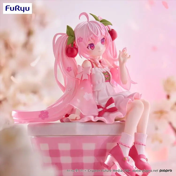 Фигурка Bandai Spirits Вокалоид Хацунэ Мику Сакура Vocaloid Hatsune Miku Sakura 2025 Ver. 14 см BS V HM S 2025 - фото 6