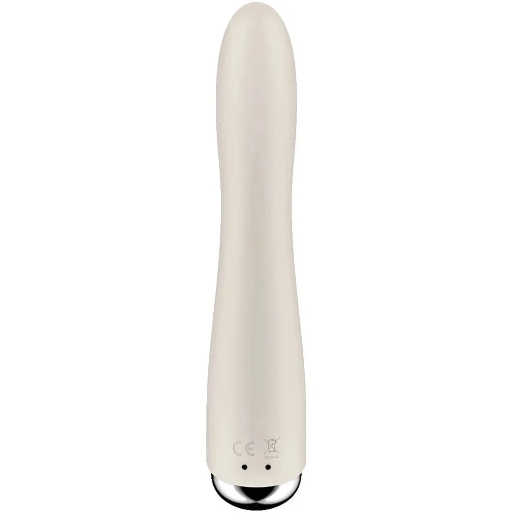 Вібратор Satisfyer Spinning Vibe 1 Beige - фото 4