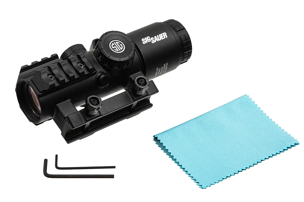 Прицел призматический Sig Optics BRAVO5 BATTLE SIGHT, 5X32MM HORSESHOE DOT ILLUM RETICLE - фото 6