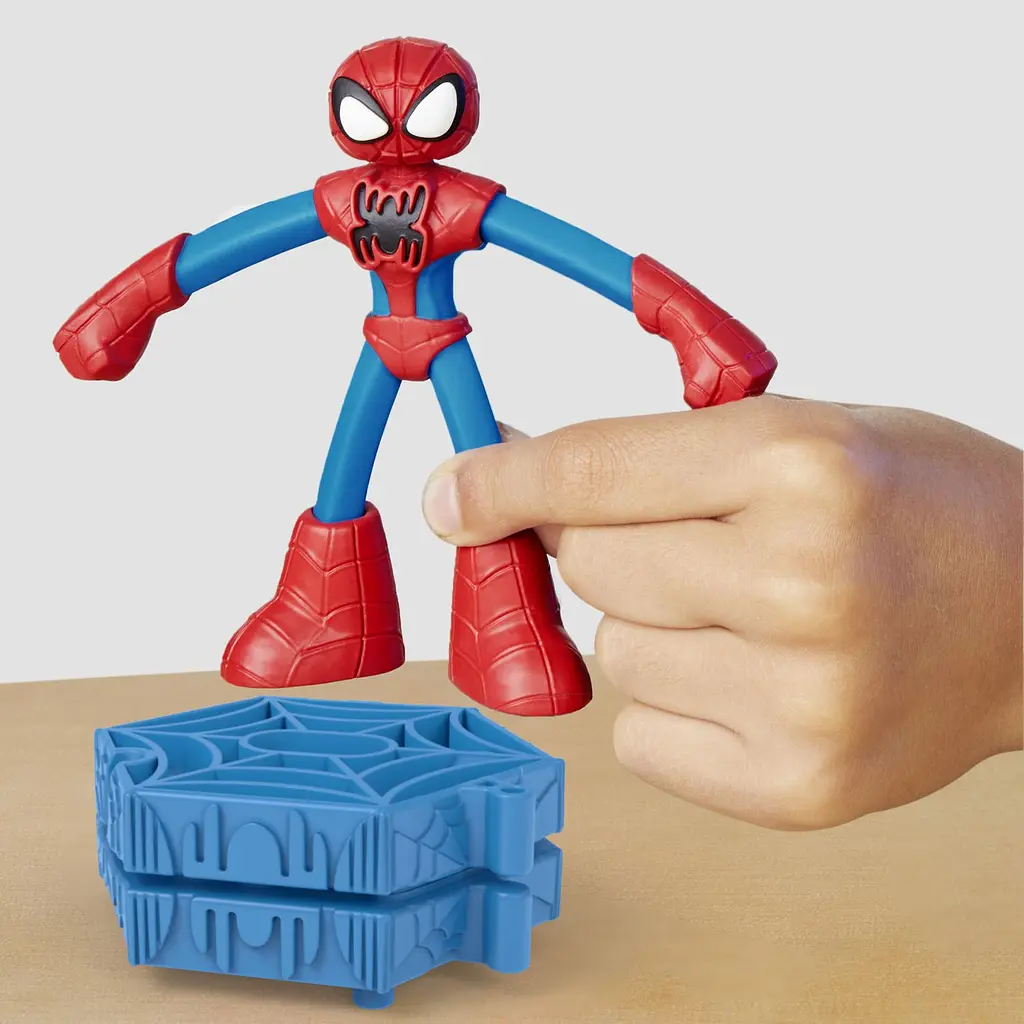 Набор для творчества Hasbro Play-Doh Marvel с массой для лепки Человек-паук (F9827) - фото 7