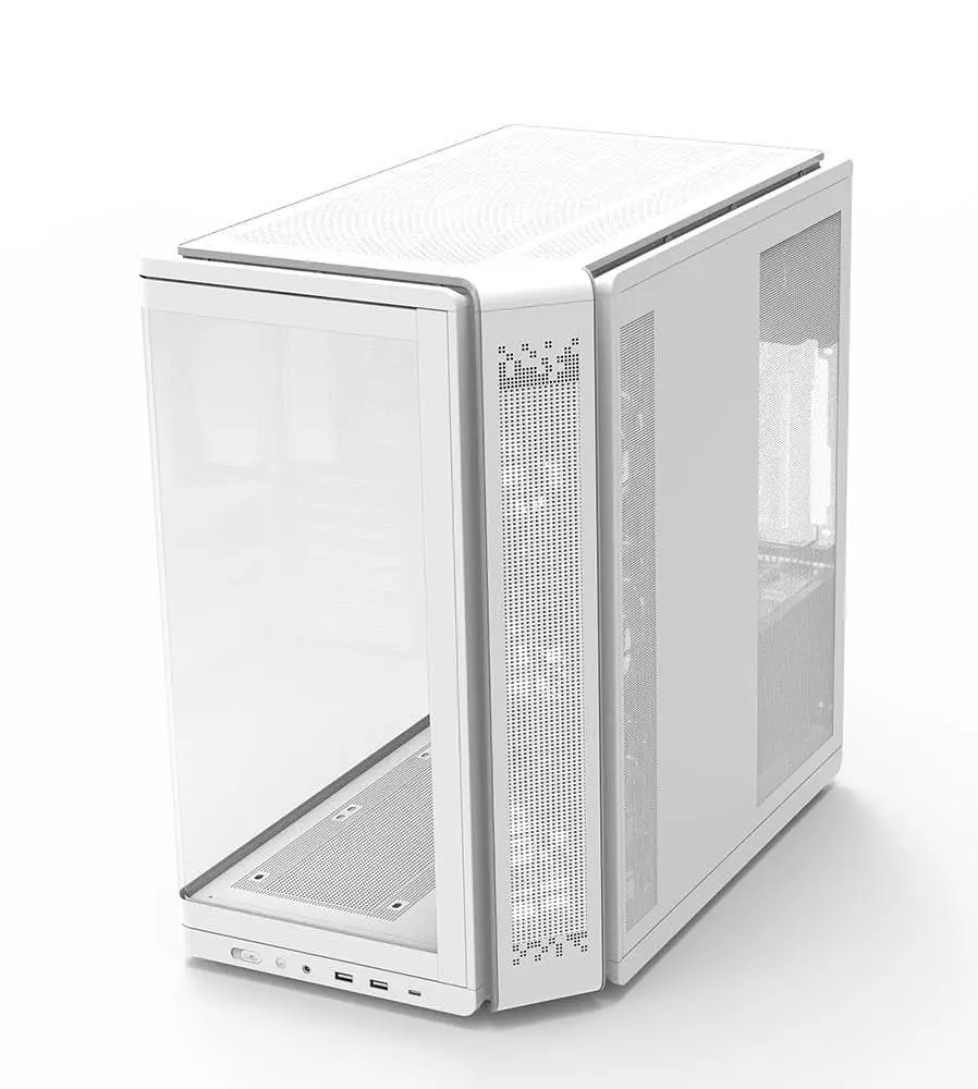 Корпус Zalman P60 из закаленного стекла без блока питания, белый (P60WHITE) - фото 15