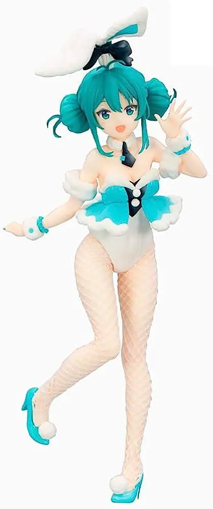 Коллекционная фигурка FuRyu BiCute Bunnies Хацунэ Мику Hatsune Miku White Rabbit 23 см FR BB HM - фото 4