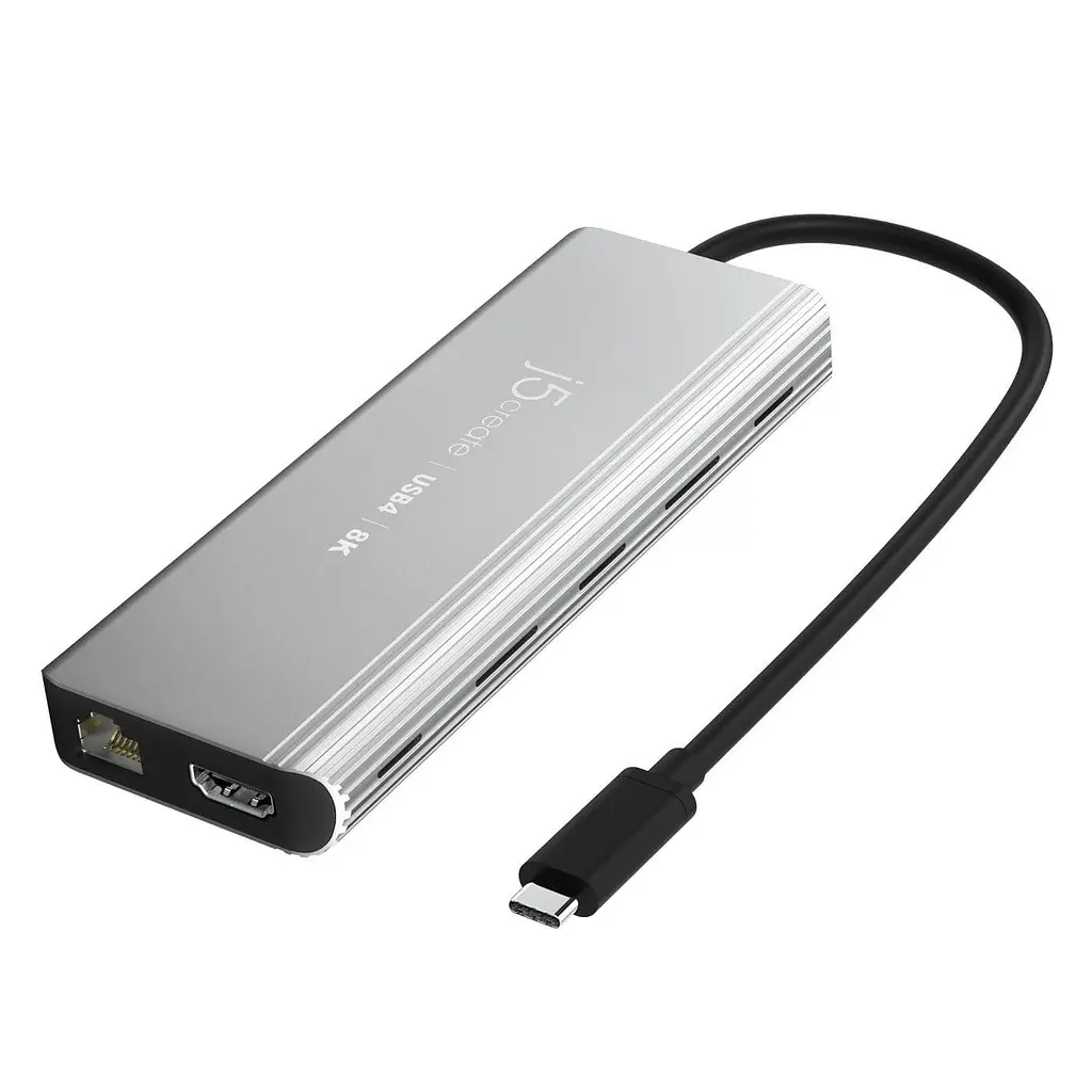 USB-Хаб j5create JCD403-N, Type-C 6-в-1 (JCD403-N) - фото 2