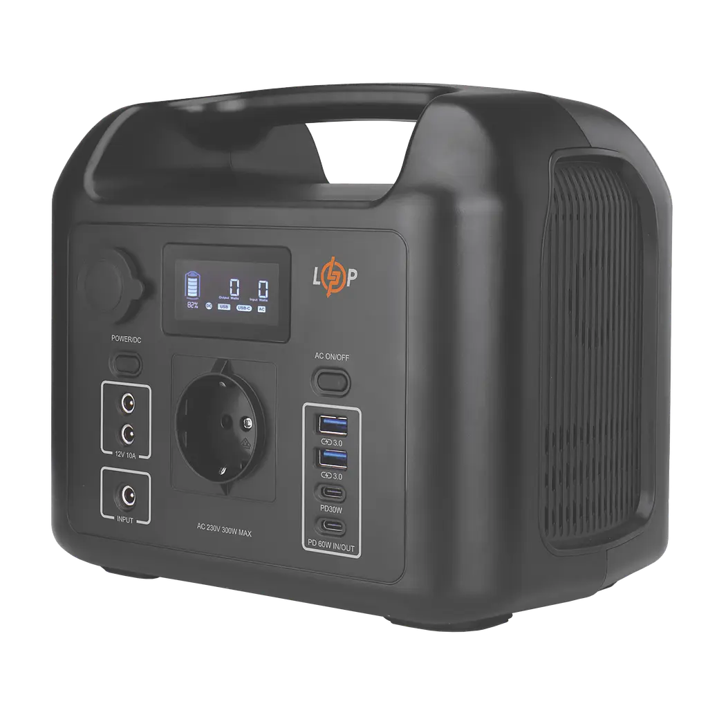Багатофункціональна портативна зарядна станція LP CHARGER 300 (300W, 320Wh) - фото 2