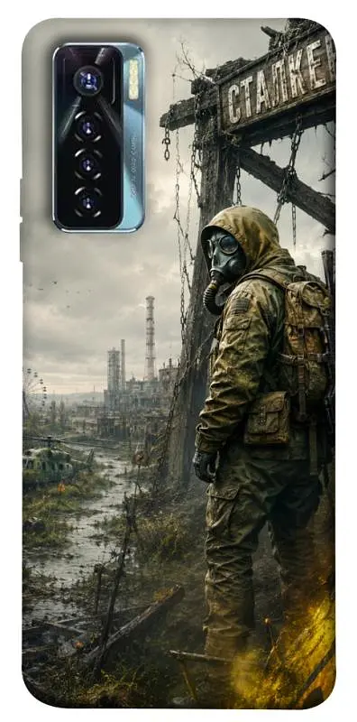 TPU чохол Demsky Stalker для TECNO Camon 17 Pro