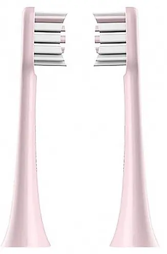 Насадки для зубної щітки Soocas General for X1 X3 X3U X5 V1 C1 D2 D3 D5 Pink (BH01P) 2 шт - фото 2