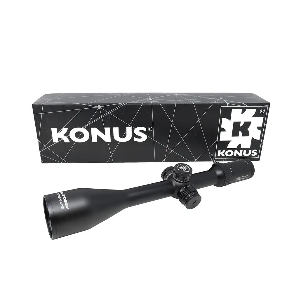 Оптичний приціл KONUS ABSOLUTE 5-40x56 ED 1/2 MIL-DOT IR - фото 6