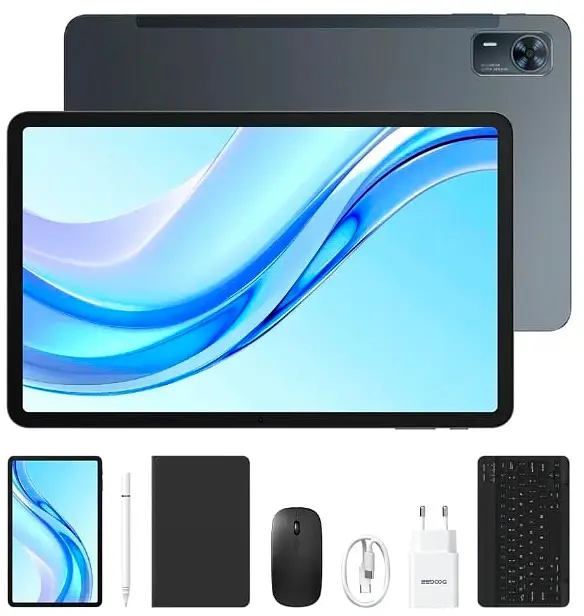 Планшет Doogee Tab E3+ VIP Edition 8/256GB Cosmos Black (Global) LTE - фото 5