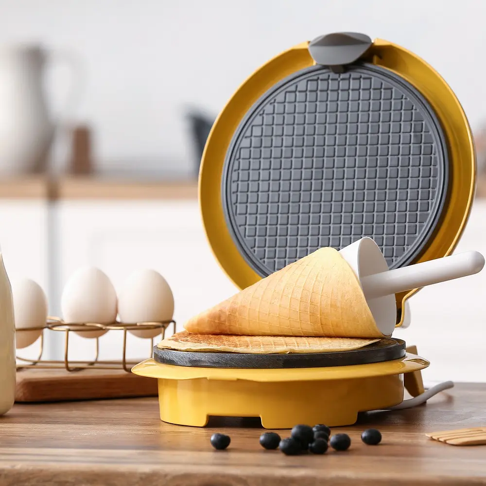 Вафельниця Magio MG-397 жовта - фото 5