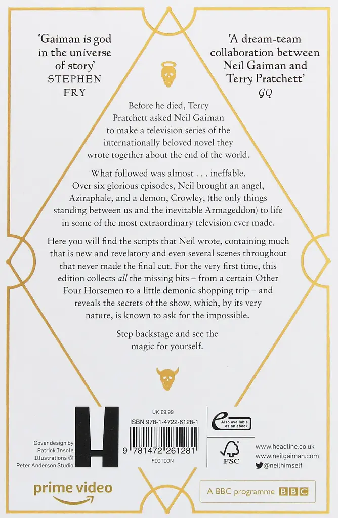 The Quite Nice and Fairly Accurate Good Omens Script Book - фото 2