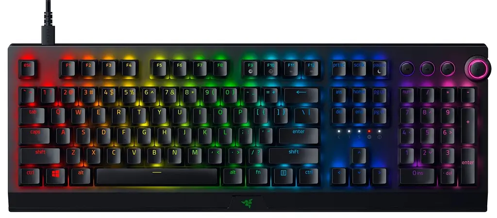 Клавіатура Razer BlackWidow V3 Pro Russian Layout [RZ03-03530800-R3R1] [68041] - фото 4