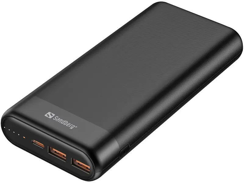 Зовнішній акумулятор (Power Bank) Sandberg PD 65W 20000mAh (420-62)