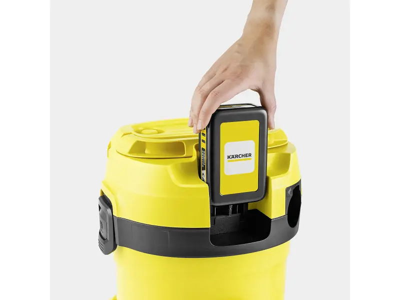 Професійний пилосос Karcher WD 2-18 V Battery Set V-12/18 (1.628-501.0) - фото 5