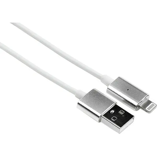Кабель Mocolo SJX022 magnetic cable for Lightning 1 m Silver - фото 2
