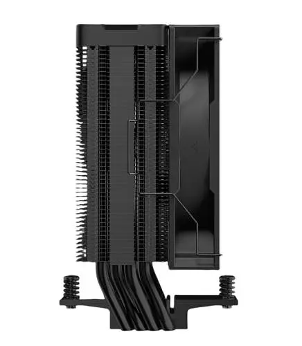 Кулер для процесора Deepcool AG400 DIGITAL ARGB, Black, алюміній/мідь, 1x120 мм ARGB, для Intel 1700/1200/115x, AMD AMx/FMx, цифровий екран, висота 153 мм (R-AG400-BKADMN-G-1) - фото 5