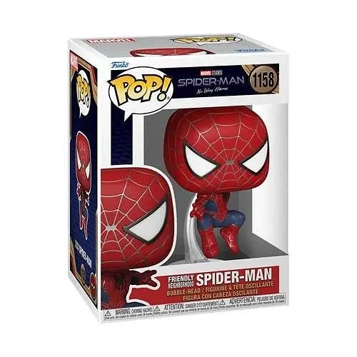 Фігурка Funko Pop Фанко Поп Людина-павук Spider-Man No Way Home - Leaping SM2 10 см FP SM 1158 - фото 3