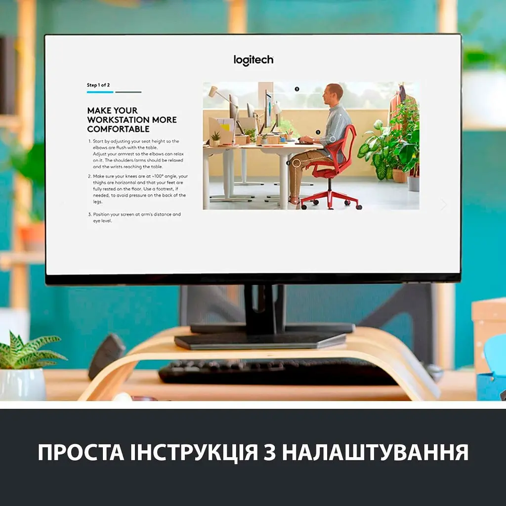 Клавіатура Logitech ERGO K860 for Business Bluetooth/Wireless UA Black [920-010352] [81153] - фото 8