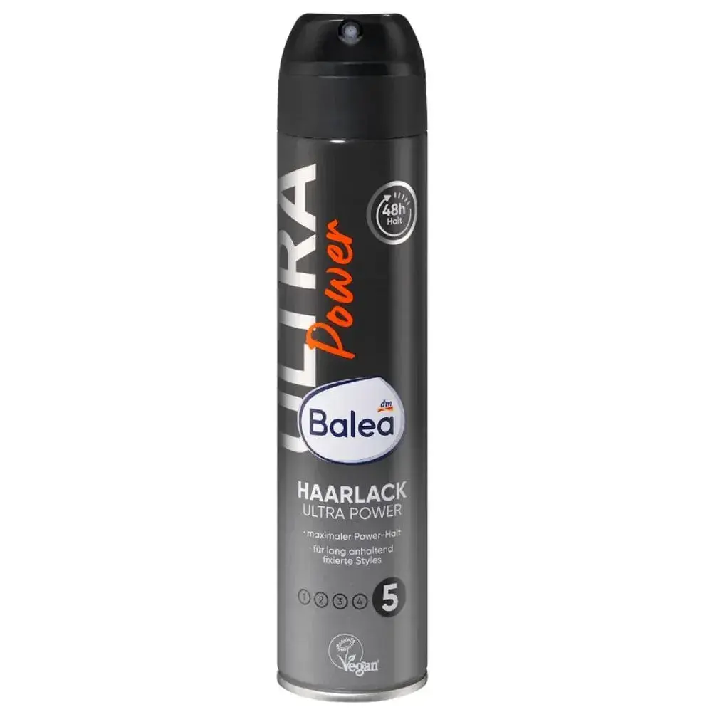 Лак Balea Haarspray Ultra Power N95 ультрасильна фіксація 300 мл