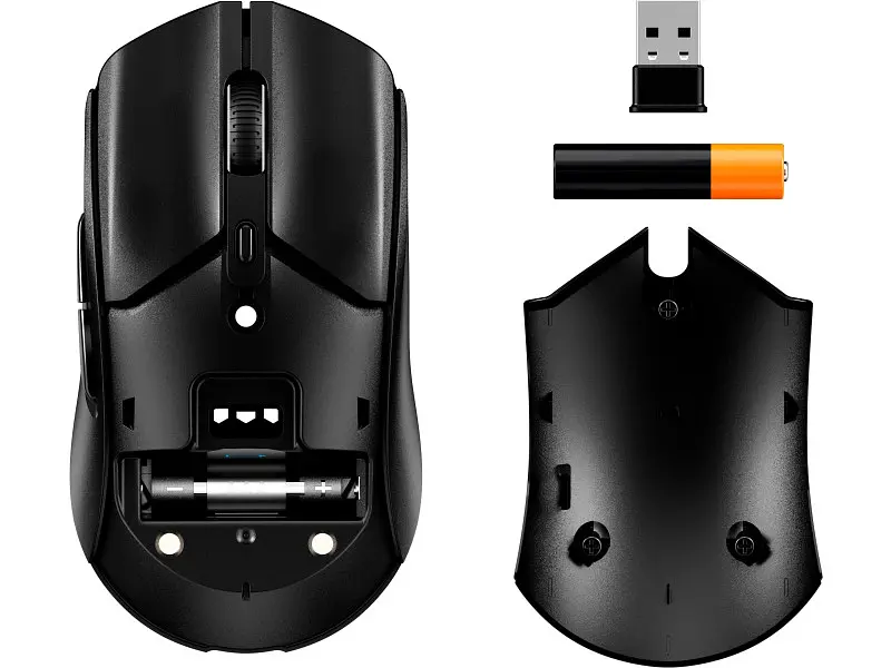 Миша HyperX Pulsefire Haste 2 Core Wireless Black (8R2E6AA) - фото 8