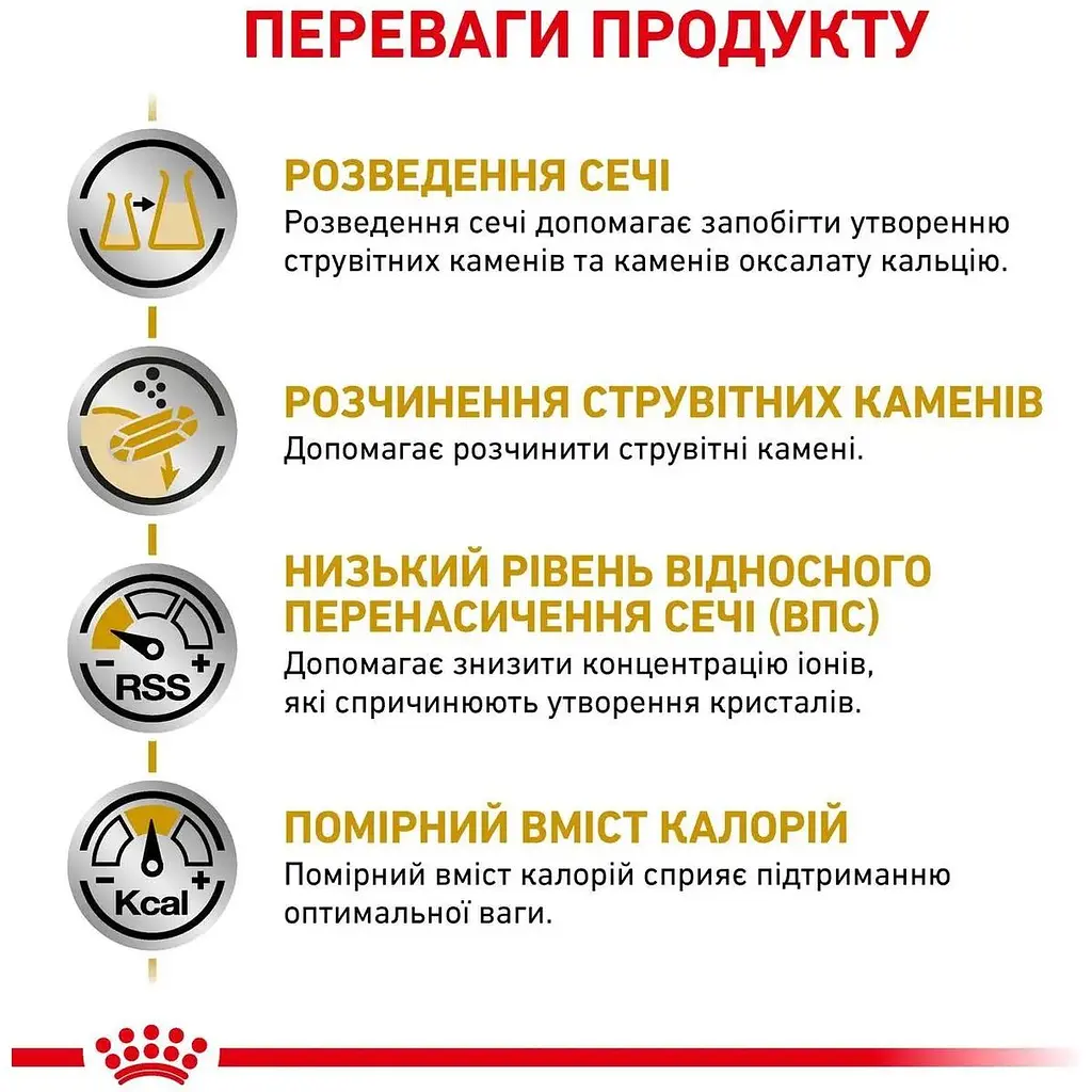 Вологий корм Royal Canin Urinary S/O Moderate Calorie для котів при захворюваннях нижніх сечовивідних шляхів 85 г - фото 2