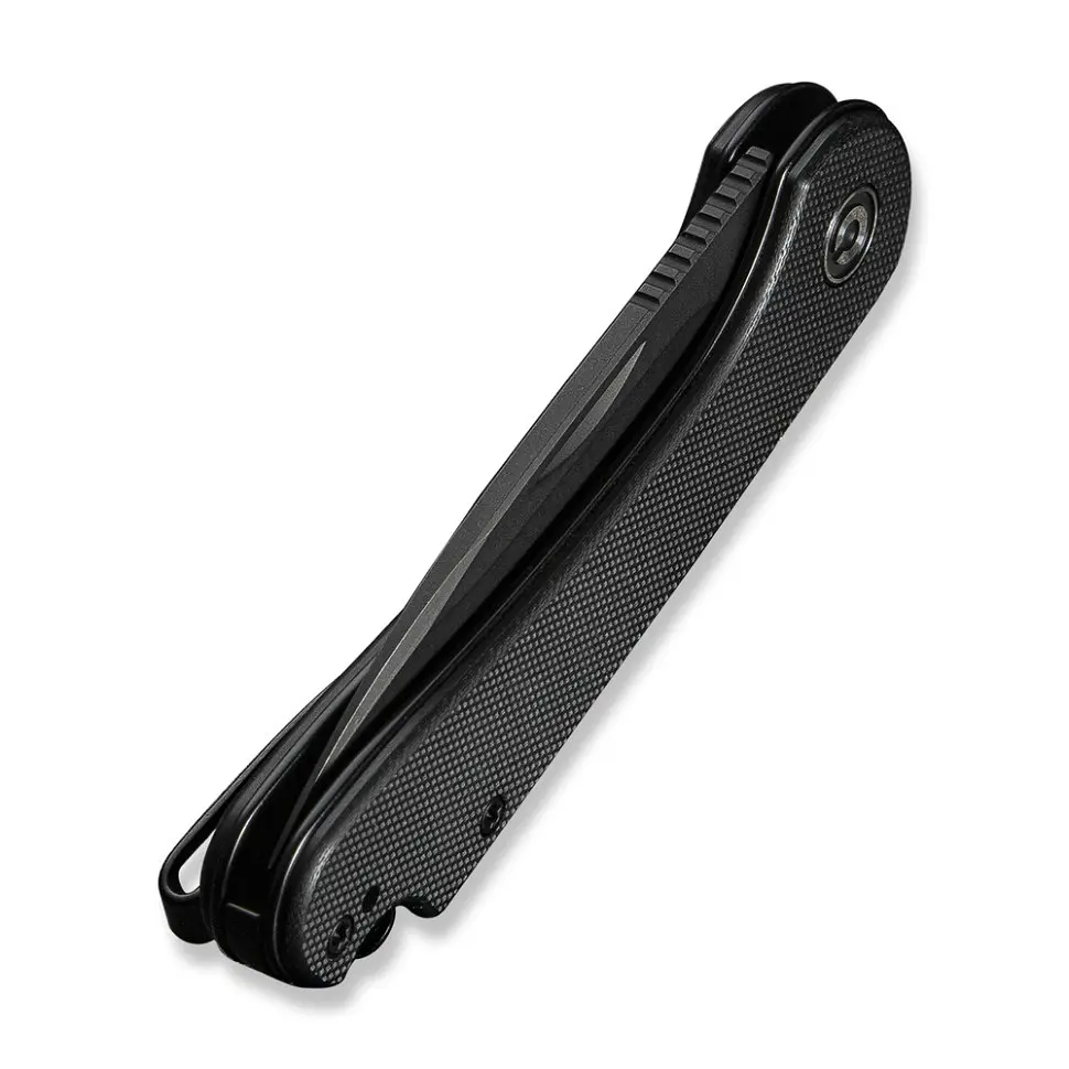 Ніж складаний кишеньковий Civivi Elementum Slip Joint, (7.5 см) 14C28N/G10 чорний - фото 6
