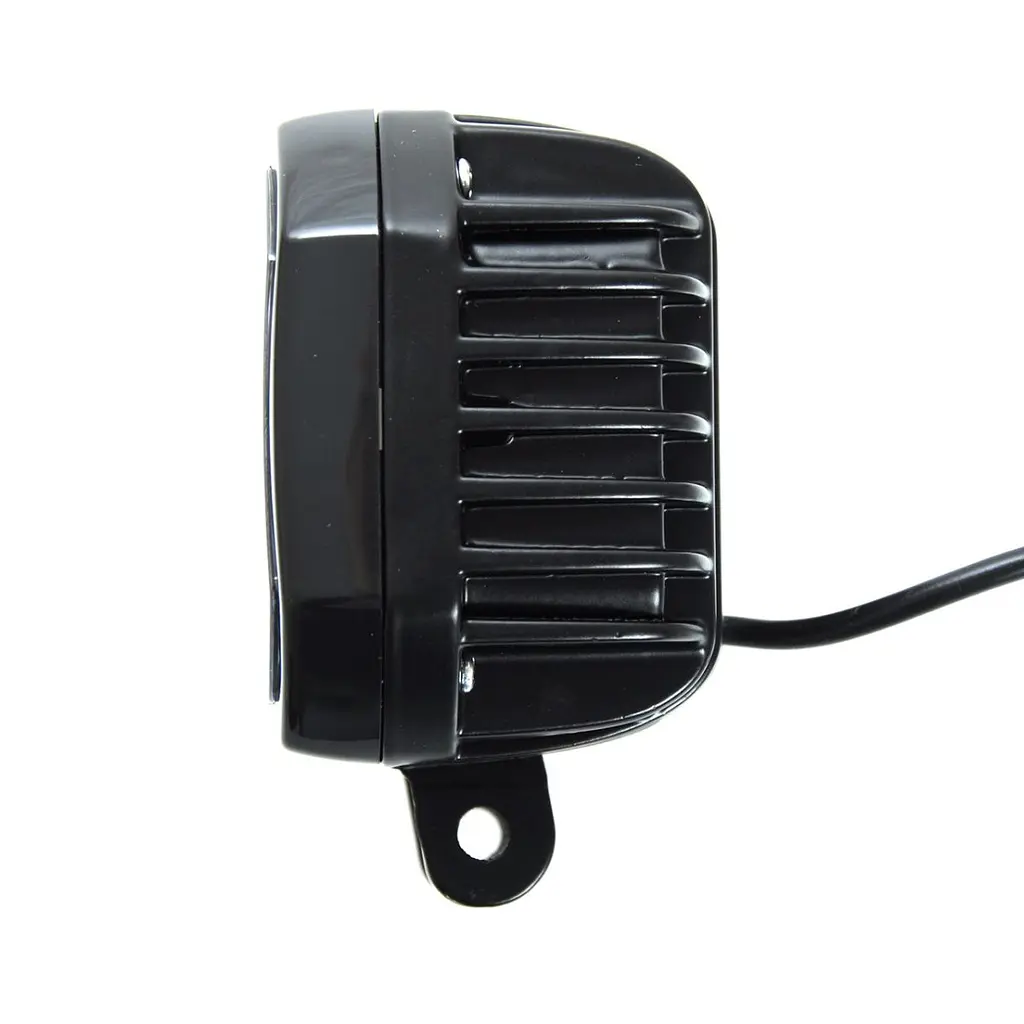 Світлодіодна додаткова LED фара 95х73х60 mm/30W/10Wх3/Лінза з ДХО 10-30V/1 шт. - фото 2