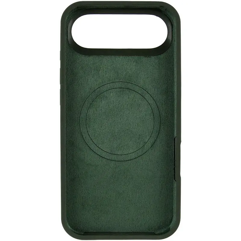 Чохол Epik Silicone Case Full Protective (AA) V2 with MagSafe для Apple iPhone 17 Air (6.5) Зелений / Cyprus Green - фото 3