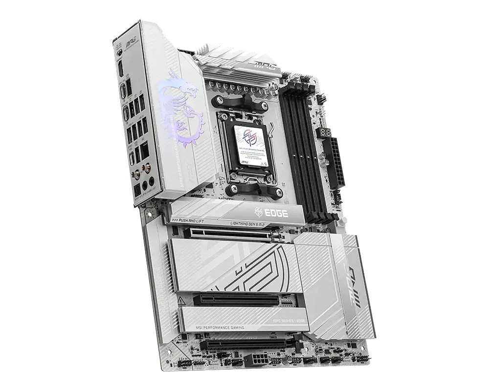 Материнська плата MSI X870E MPG Edge Ti Wi-Fi Socket AM5 (MPG X870E EDGE TI WIFI) Б/В - фото 3