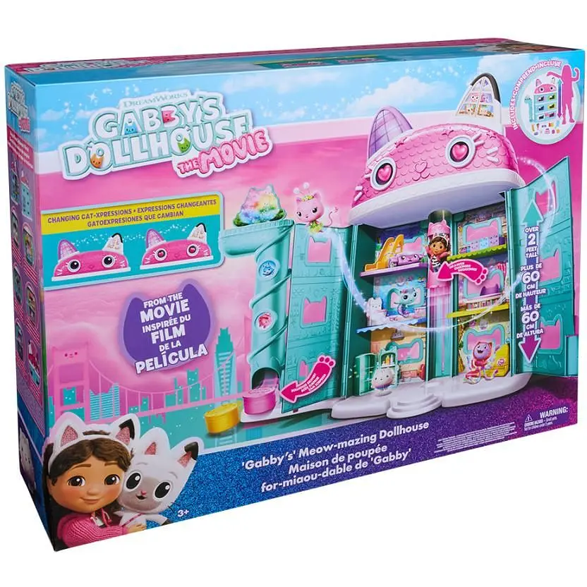 Кукольный домик Gabby's Dollhouse Габби в кино: Мяукошачий Мягкий домик Габби (SM37450/6074334) - фото 2
