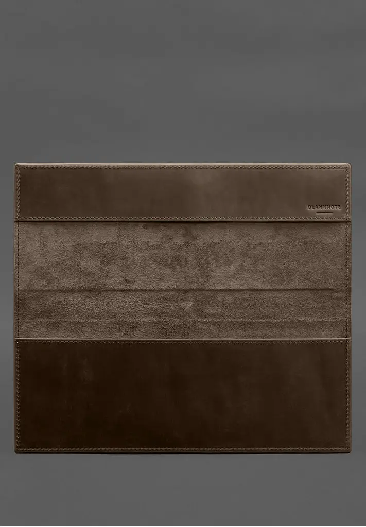 Настольный планер с блоком на пружине темно-коричневый Crazy Horse - фото 4