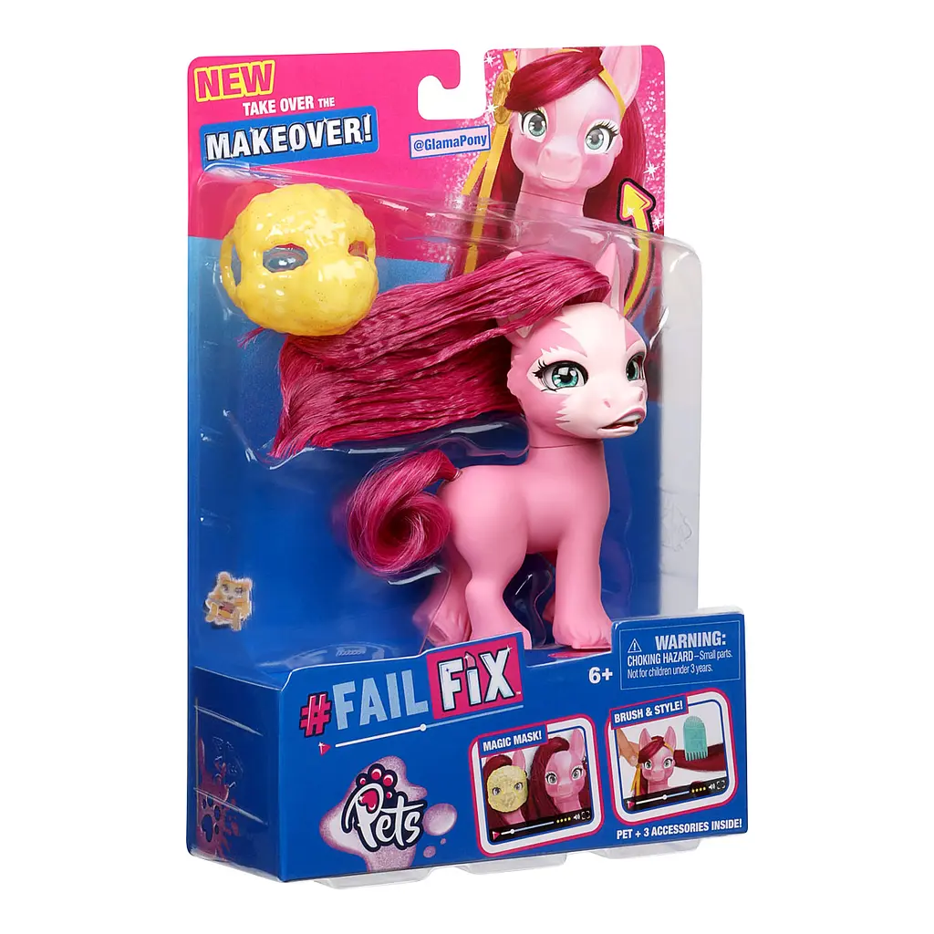 Ігровий набір з вихованцем Failfix Total Makeover Гламурний поні (12818) - фото 12