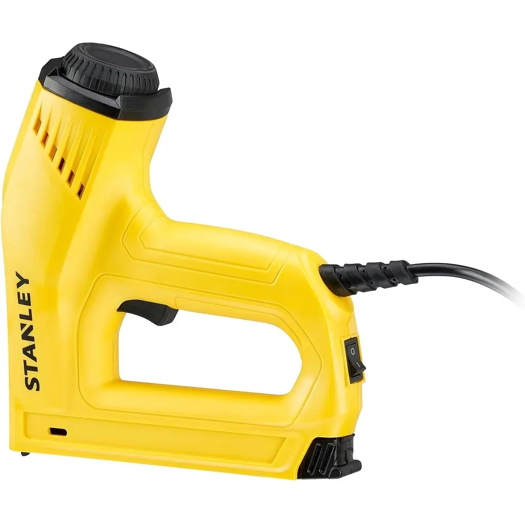 Степлер Stanley TRE550 электрический для скоб G 6-14 мм и шпилек J 12 15 мм (6-TRE550) - фото 2