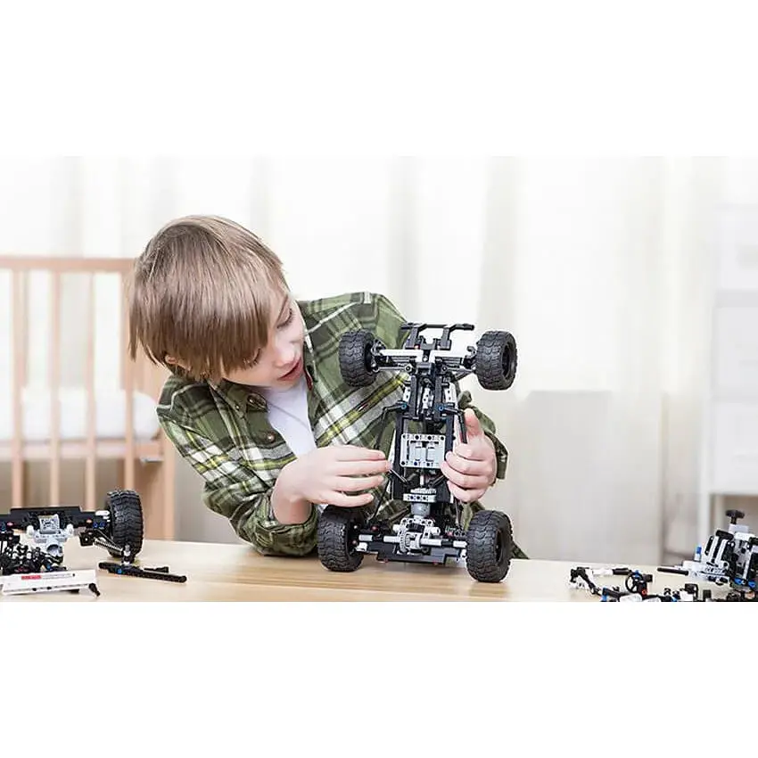 Іграшка конструктор Xiaomi Desert Racing Car Building Blocks Set (BEV4168CN) - фото 7