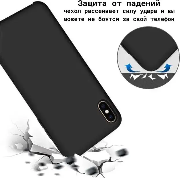 Чохол DK Silicone Cover Full Protective для Xiaomi Redmi 9C/10A Cosmos Blue [77023] - фото 4