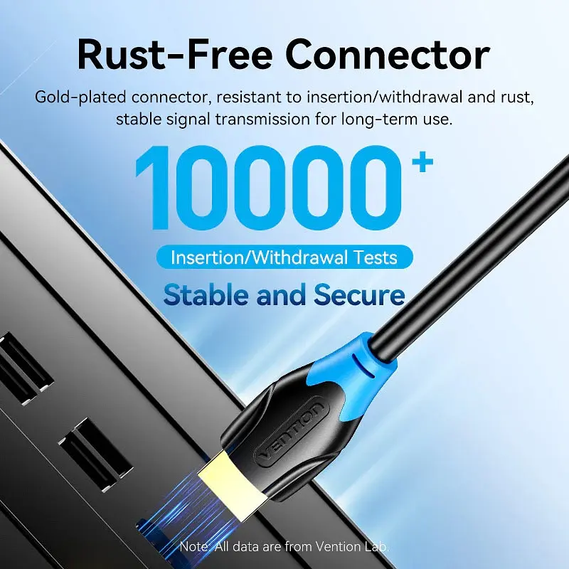 Кабель HDMI M - M, 1.5 м, V2.0, 4K 60Гц PVC Vention - фото 10