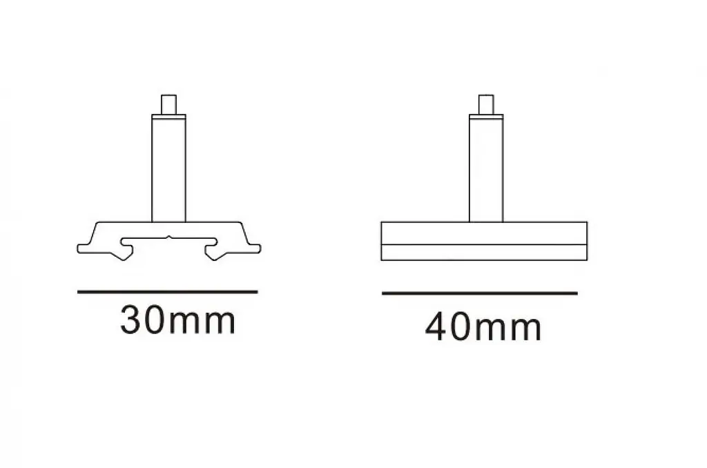 Комплект підвісів для однофазного треку Kloodi KDTR-291 BK - фото 3