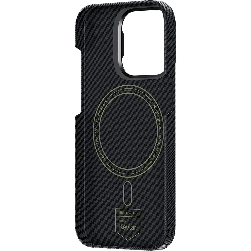 Чохол Benks Montage ArmorAir Kevlar Case 600D/1500D MagSafe для Apple iPhone 15 Pro Black [135183] - фото 2