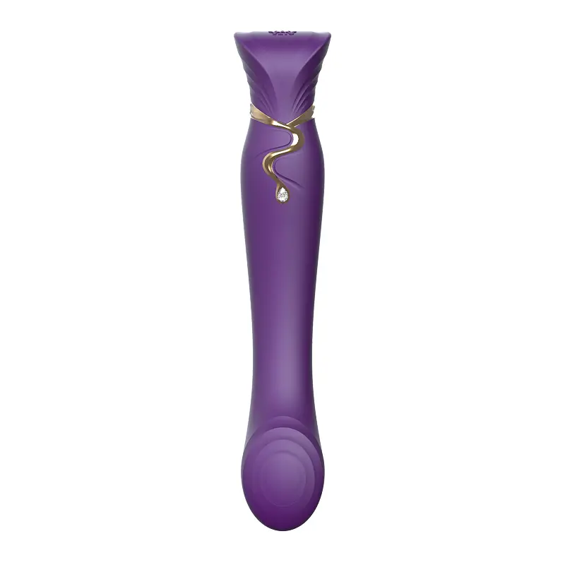 Вибратор Zalo Queen G-Spot Pulse Wave 21.5 см фиолетовый - фото 5