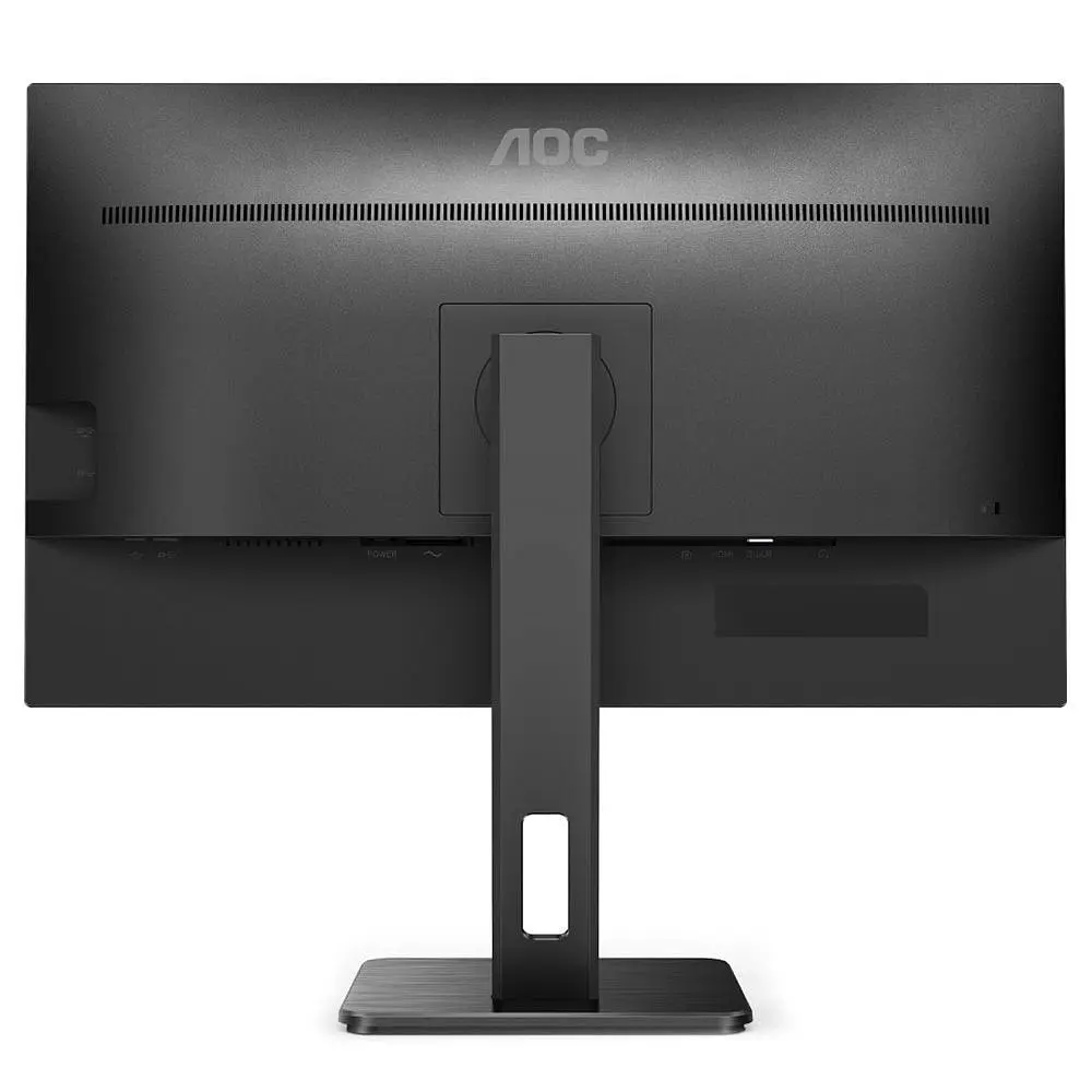Монитор TFT 27" AOC U27P2CA, IPS 4K UHD, 4ms, HDMIx2, DP, USB-hub, USB-C, HAS, Pivot, колонки, черный (U27P2CA) - фото 5
