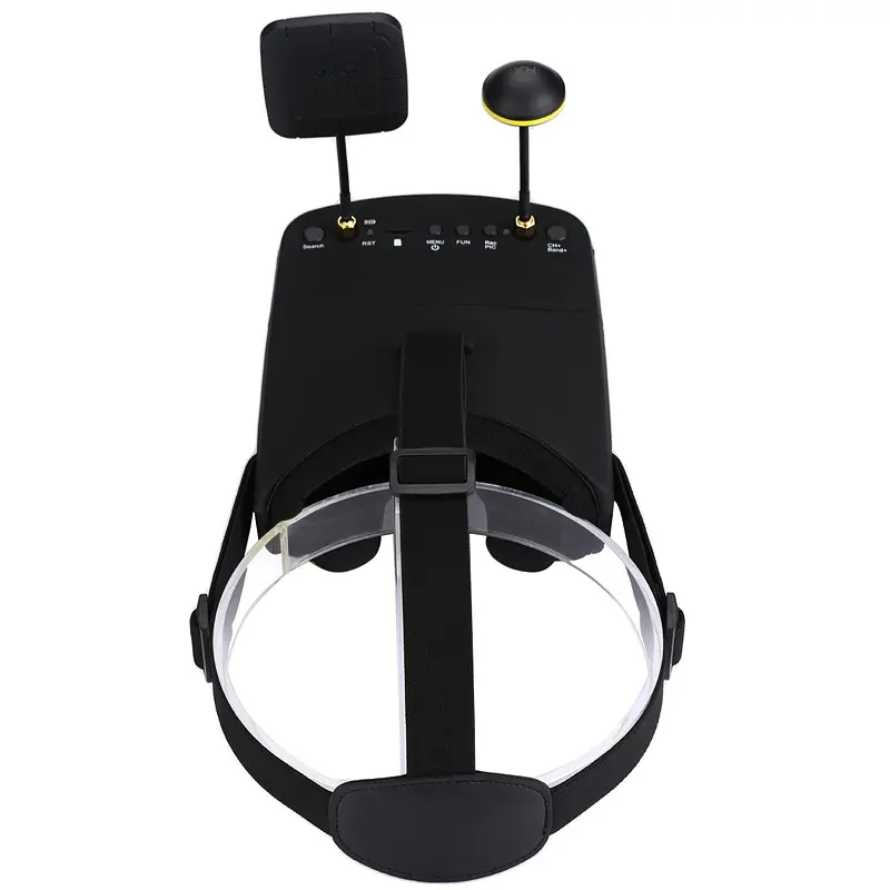 FPV очки - шлем для квадрокоптера и авиамоделей Eachine EV800D, 5 "экран, 5.8 ГГц, 2 антенны, запись (100987) - фото 3