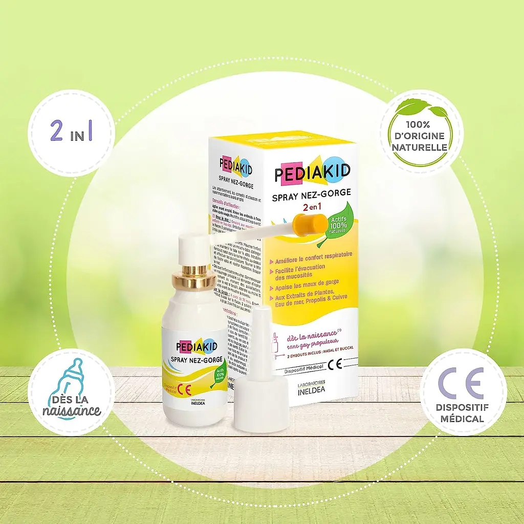 Спрей для носа и горла Pediakid Spray Nez-Gorge 20 мл - фото 4