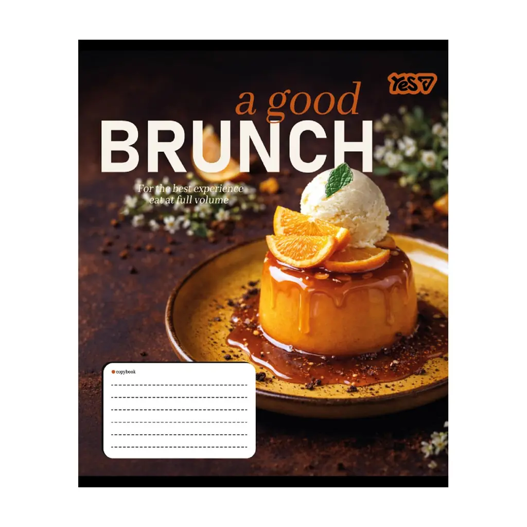 Зошит Yes Brunch А5 18 аркушів клітинка (769098), в асортименті - фото 3