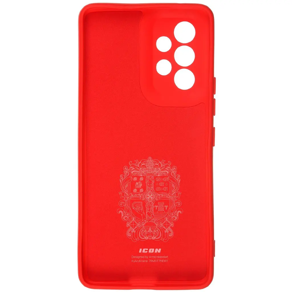 Чехол ArmorStandart Samsung Galaxy A53 5G A536 ICON Case [Red] [70462] - фото 5