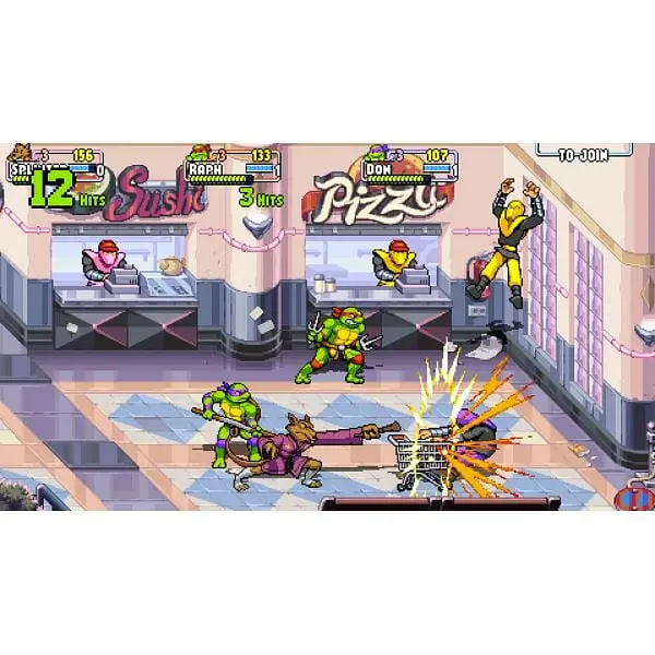 Гра Teenage Mutant Ninja Turtles Shredder's Revenge Anniversary Edition англійська версія PS4 - фото 3
