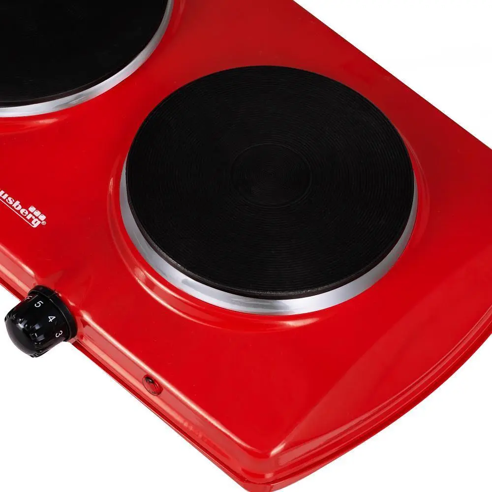 Електроплита Hausberg HB-520RS Red - фото 2
