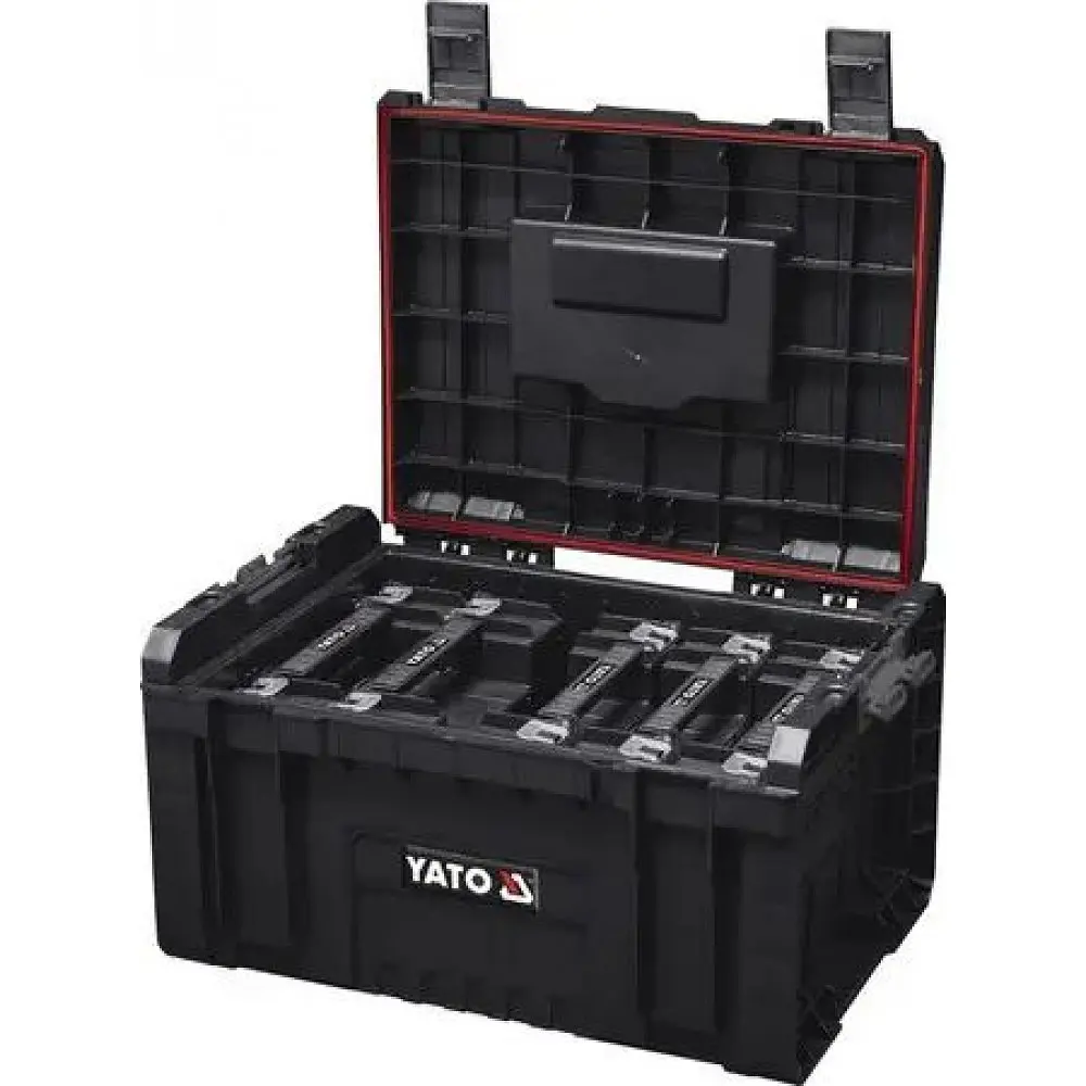 Системний ящик с 5 органайзерами Yato 42В